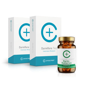 2xDarmflora Testkits + Darmbakterien Nahrungsergänzungsmittel